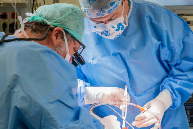 Olomoučtí chirurgové poprvé využili endoskop